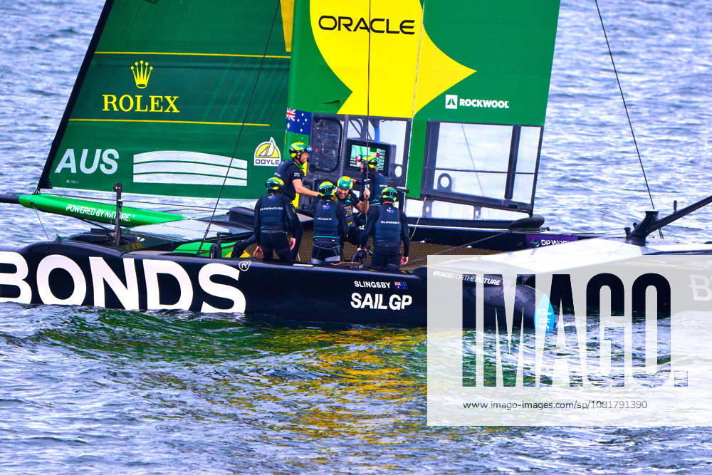 GER, Sail GP, Rockwool Germany Sail Grand Prix, Sassnitz, August 22–23, 2026, Germany, Saturday, August 23, 2026, Race Day 2, BONDS FLYING ROOS Sail GP Team Australia driver Tom Slingsby wins the final race, GER, Sail GP, Rockwool Germany Sail Grand Prix, Sassnitz, August 22–23, 2026, Germany, Saturday, August 23, 2026, Race Day 2,
