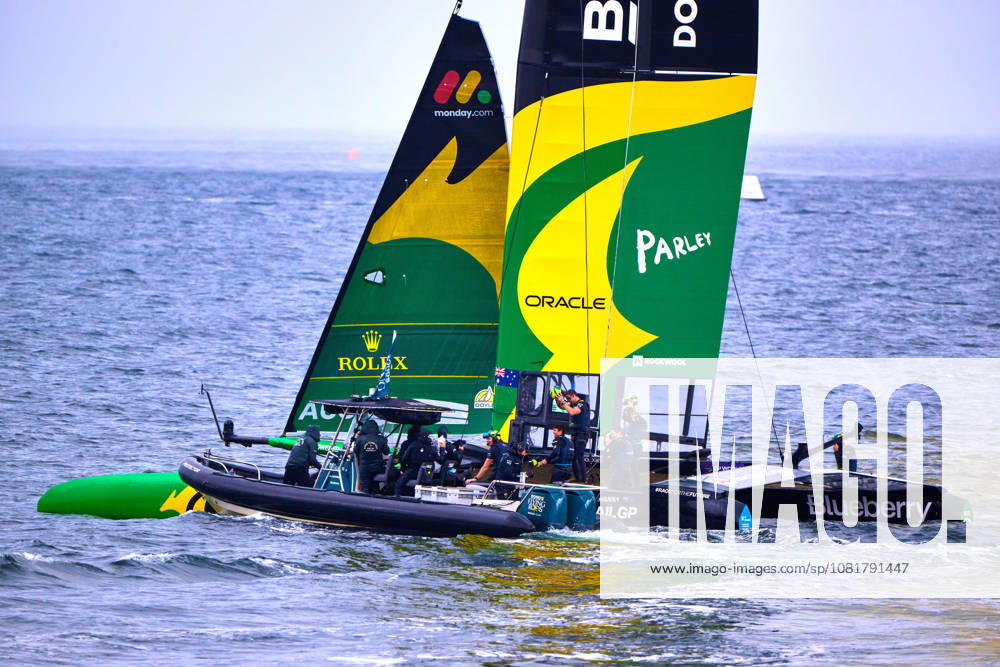 GER, Sail GP, Rockwool Germany Sail Grand Prix, Sassnitz, August 22–23, 2026, Germany, Saturday, August 23, 2026, Race Day 2, BONDS FLYING ROOS Sail GP Team Australia driver Tom Slingsby wins the final race, GER, Sail GP, Rockwool Germany Sail Grand Prix, Sassnitz, August 22–23, 2026, Germany, Saturday, August 23, 2026, Race Day 2,