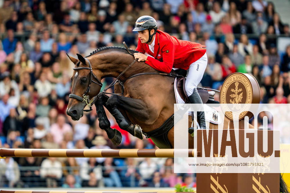 Richard Vogel on United Touch S at the 2026 FEI World Championships in Show Jumping in Aachen, Third Competition Individual Final, Longines Prize, August 23, 2026, FEI World Championships in Show Jumping in Aachen 2026, Third Competition Individual Final, Longines Prize, August 23, 2026, Aachen