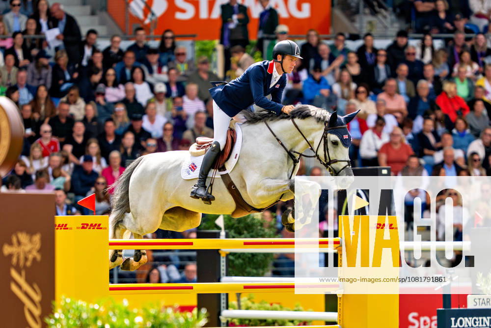 Scott Brash on Hello Mango GBR FEI Jumping World Championship Aachen 2026, Third Competition Individual Final, Longines Prize, August 23, 2026 FEI Jumping World Championship Aachen 2026, Third Competition Individual Final, Longines Prize, August 23, 2026, Aachen