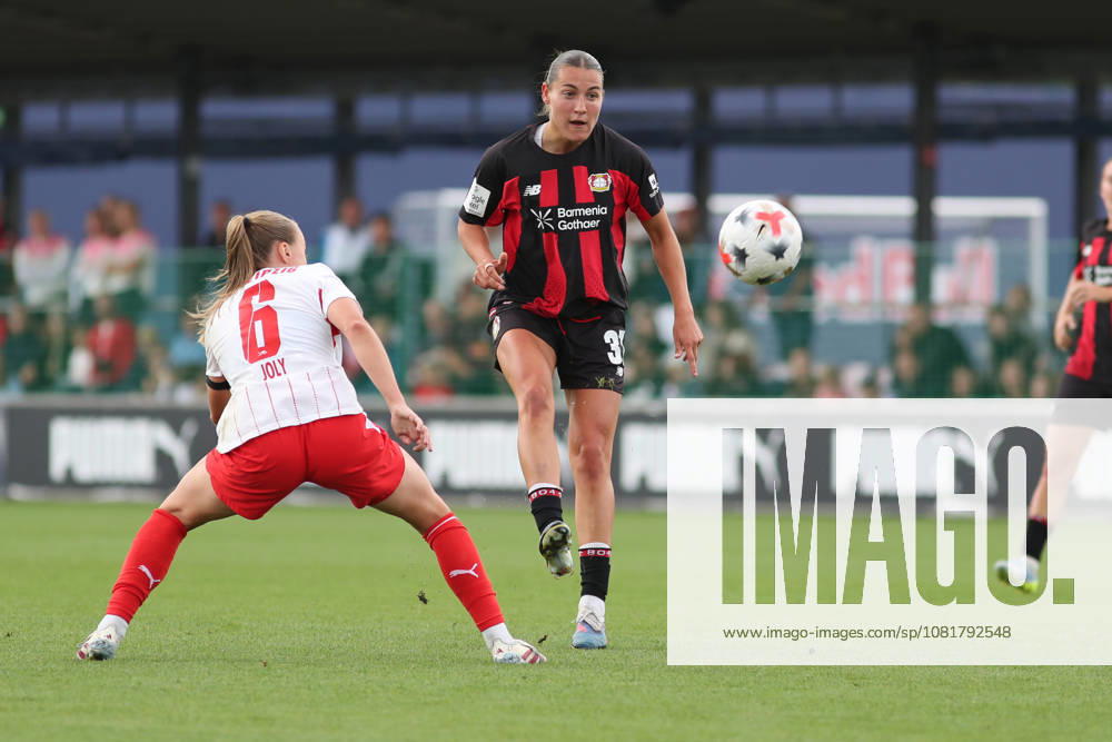 Google Pixel Women s Bundesliga, RB Leipzig vs. Bayer Leverkusen, August 23, 2026, Carlotta Wamser 37, Bayer Leverkusen Soccer, Google Pixel Women s Bundesliga, 2026–2027 Season, Matchday 1: RB Leipzig vs. Bayer 04 Leverkusen on August 23, 2026, Cottaweg Training Center, Leipzig. DFB regulations prohibit any use of photographs as image sequences and or quasi-video.