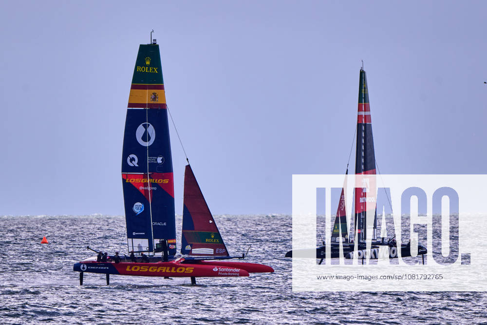 GER, Sail GP, Rockwool Germany Sail Grand Prix, Sassnitz, August 22–23, 2026, Germany, Saturday, August 23, 2026, Race Day 2, LOS GALLOS Sail GP Team Spain, Driver Diego Botín, ROCKWOOL RACING Sail GP Team Denmark, Driver Nicolai Sehested, GER, Sail GP, Rockwool Germany Sail Grand Prix, Sassnitz, August 22–23, 2026, Germany, Saturday, August 23, 2026, Race Day 2,