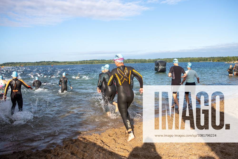 More than 2,600 athletes compete in inaugural IRONMAN 70.3 Leipzig LEIPZIG, GERMANY AUGUST 23, 2026: Athletes compete in the inaugural IRONMAN 70.3 Leipzig in Leipzig, Germany, on August 23, 2026, marking the first edition of the middle-distance triathlon held in the city. More than 2,600 athletes from Germany and abroad took part in the event, which combines swimming, cycling and running, as spectators gathered along the course to watch the competition. Leipzig Saxony Germany