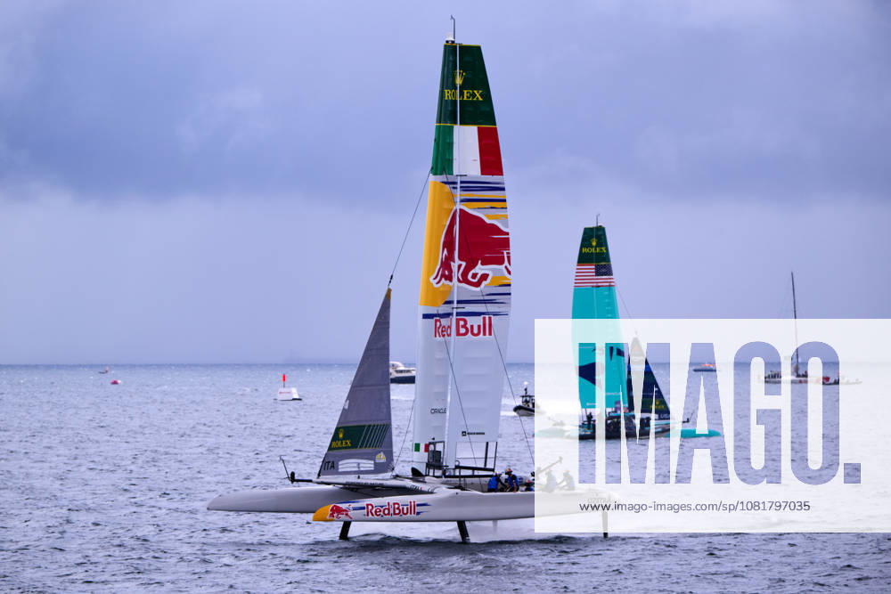 GER, Sail GP, Rockwool Germany Sail Grand Prix, Sassnitz, August 22–23, 2026, Germany, Saturday, August 23, 2026, Race Day 2, RED BULL ITALY Sail GP Team Italy Driver Phil Robertson, U.S. Sail GP Team United States Driver Taylor Canfield, GER, Sail GP, Rockwool Germany Sail Grand Prix, Sassnitz, August 22–23, 2026, Germany, Saturday, August 23, 2026, Race Day 2,