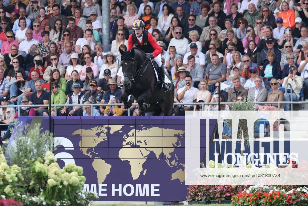 Marcus Ehning (GER), Germany, riding Coolio 42, FEI Jumping World Championship Third Competition Individual Final LONGINES Prize, Longines Prize, Course Walk, Jumping, AACHEN FEI World Championships 2026, World Equestrian Festival Final, 2026 World Equestrian Championships, Aachen 2026, Welcome Home 2026, Aachen Soers, August 11–23, 2026, Equestrian Sports, August 23, 2026, Aachen, Aachener Soers, Germany