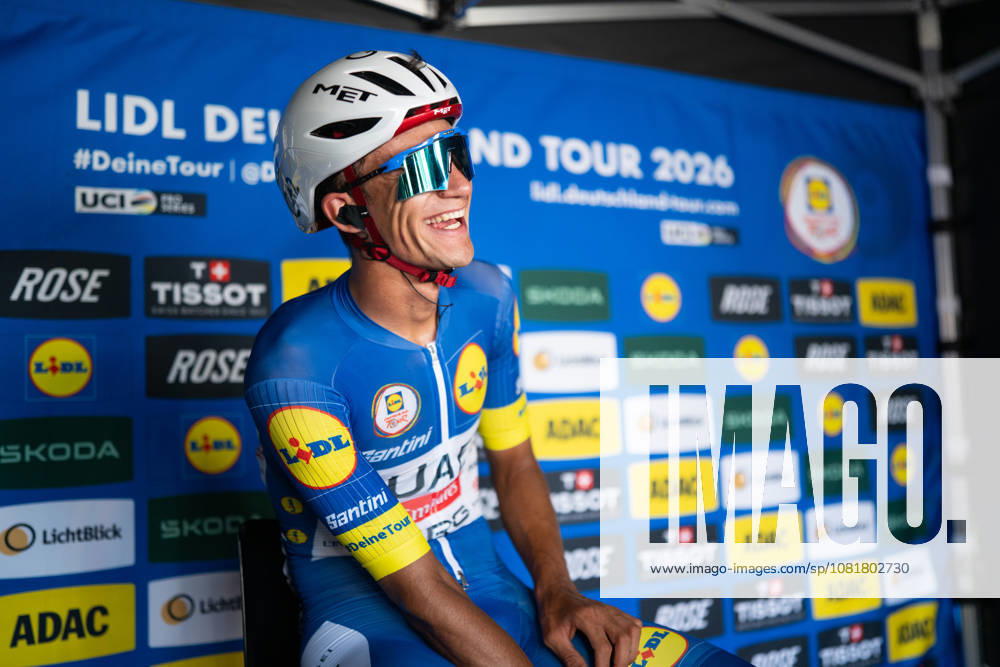 Lidl Germany Tour, Stage 4, August 23, 2026 Isaac del Toro (MEX), UAE Team Emirates (XRG), Heilbronn, Germany