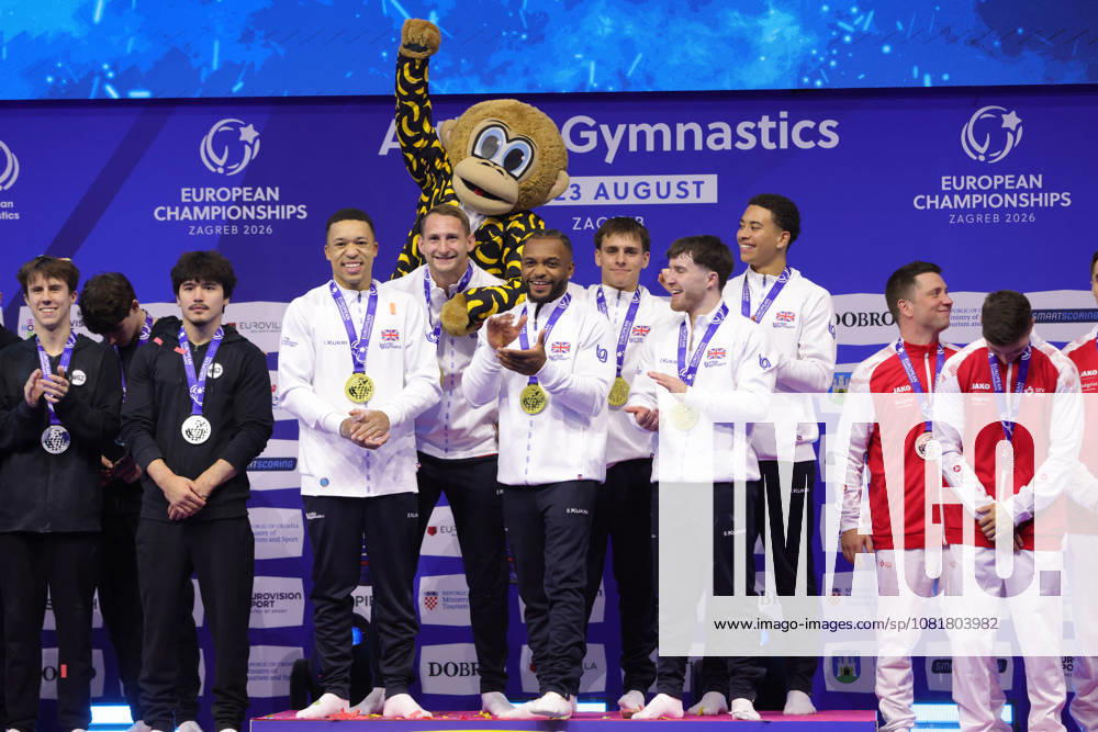 GBR after the senior team final at the 2026 European Championships in Zagreb