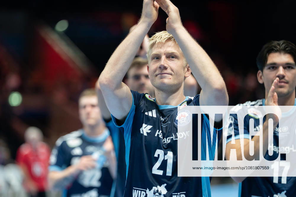 Frederik Bo Andersen No. 21 HCH Hamburg GER, MTV Braunschweig vs. HCH Hamburg, Handball, DHB Cup, 1st Round, 2026–27 Season, August 23, 2026 GER, MTV Braunschweig vs. HCH Hamburg, Handball, DHB Cup, Round 1, 2026–27 season, August 23, 2026, Braunschweig