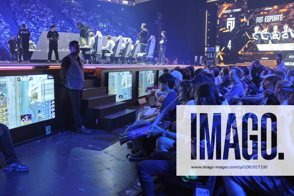 Paris France.23 Aout 2026 Edition 2026 de la Coupe du Monde d Esport 7ᵉ semaine de l Esports World Cup 2026 finales de Counter-Strike 2 a l EWC 2026, a l Accor Arena 2026 edition of the Esports World Cup 7th week of the Esports World Cup 2026 Counter-Strike 2 finals at the EWC 2026, at the Accor Arena in Paris, France.August 23, 2026 NEWS, ILLUSTRATION ESPORT, JEUX VIDEOS, JEU VIDEO, COMPETITION, TOURNOI, ILLUSTRATION, ELECTRONIQUE, E SPORT, GAMER, GAMERS COMPETITION NEWS, ESPORT ILLUSTRATION, VIDEO GAMES, VIDEO GAME, COMPETITION, TOURNAMENT, ILLUSTRATION, ELECTRONIC SPORT, E SPORT, GAMER, GAMERS COMPETITION SPECTATEUR AMBIANCE NEWS, ESPORT ILLUSTRATION, VIDEO GAMES, VIDEO GAME, COMPETITION, TOURNAMENT, ILLUSTRATION, ESPORT, ESPORT, GAMER, GAMERS COMPETITION NEWS, ESPORT ILLUSTRATION, VIDEO GAMES, VIDEO GAME, COMPETITION, TOURNAMENT, ILLUSTRATION, ELECTRONIC SPORT, E SPORT, GAMER, GAMERS COMPETITION SPECTATOR ATMOSPHERE