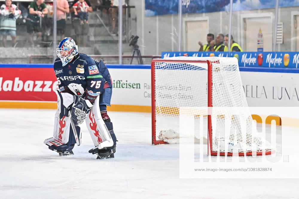 Dolomite Cup 2026 Eisbären Berlin vs. Augsburger Panther August 23, 2026 NEUMARKT, ITALY August 23 Photo: Jonas NEFFIN, Eisbären Berlin, 75, isolated image taken during the exhibition game between the Eisbären Berlin and the Augsburger Panther at the Dolomiten Cup in the Würth Arena in Neumarkt