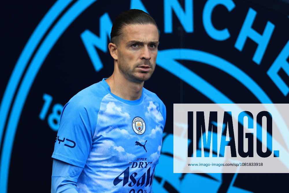 23rd August 2026; Etihad Stadium, Manchester, Lancashire, England; Premier League Football, Manchester City versus AFC Bournemouth; Jack Grealish walks from the players& x2019; tunnel before the kick off DavidxBlunsden