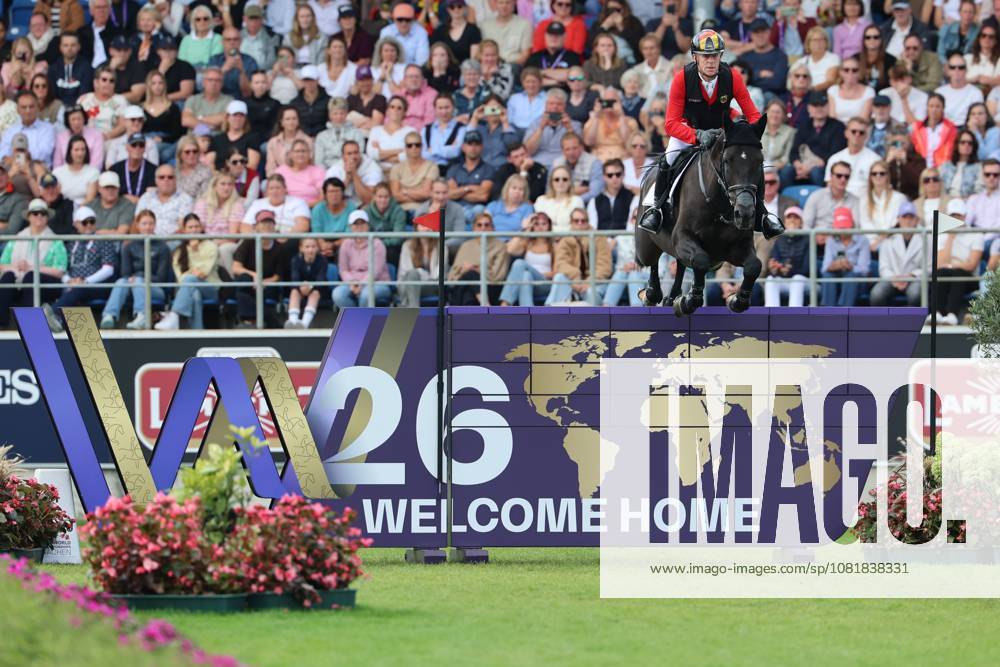 Marcus Ehning (GER), Germany, riding Coolio 42 at the World Jumping Championships, World Wall Championships, World Obstacle Championships, Show Jumping, FEI Jumping World Championship, FEI Jumping World Championship, Individual Final, Longines Prize, Longines Award, Individual Final, Jumping, AACHEN FEI World Championships 2026, World Festival of Equestrian Sports, 2026 Equestrian World Championships, Aachen 2026, Welcome Home 2026, Aachen Soers, August 11–23, 2026, Equestrian Sports, August 23, 2026, Aachen Soers, Germany