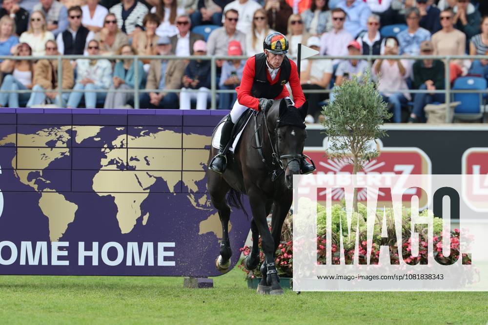 Marcus Ehning (GER), Germany, riding Coolio 42 at the World Championships in Jumping, World Championships in Wall Jumping, World Championships in Obstacle Jumping; Coolio loses his horseshoe; Jumping; FEI Jumping World Championships; FEI Jumping World Championship, Individual Final, Longines Prize, Longines Award, Individual Final, Jumping, AACHEN FEI World Championships 2026, World Equestrian Festival, 2026 World Equestrian Games, Aachen 2026, Welcome Home 2026, Aachen Soers, August 11–23, 2026, Equestrian Sports, August 23, 2026, Aachen Soers, Germany