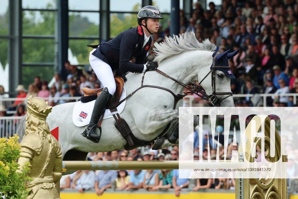 3rd Place: Harry Charles (GBR), United Kingdom, riding LT Holst Freda, Show Jumping, FEI Jumping World Championship, FEI Jumping World Championship, Individual Final, Longines Prize, Jumping, AACHEN FEI World Championships 2026, World Festival of Equestrian Sports, 2026 Equestrian World Championships, Aachen 2026, Welcome Home 2026, Aachen Soers, August 11–23, 2026, Equestrian Sports, August 23, 2026, Aachen Soers, Germany