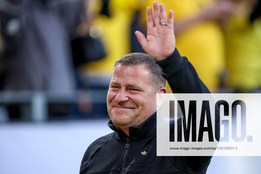 Soccer, Borussia Dortmund vs. FC Bayern Munich, Signal Iduna Park, 2026–2027 Season; Sports Director Max Eberl, FC Bayern Munich, laughing, happy, joy; DFB regulations prohibit any use of photographs as image sequences and or quasi-video; North Rhine-Westphalia, Germany