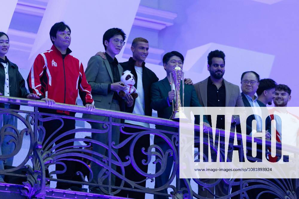 Emmanuel Macron And Mohammed Bin Salman Attend Esports World Cup Closing Ceremony - Paris Football player Cristiano Ronaldo during the closing ceremony of the Esports World Cup at the Grand Palais in Paris, France, 23 August 2026. Photo by Raphael Lafargue ABACAPRESS.COM Paris Ile-de-France France