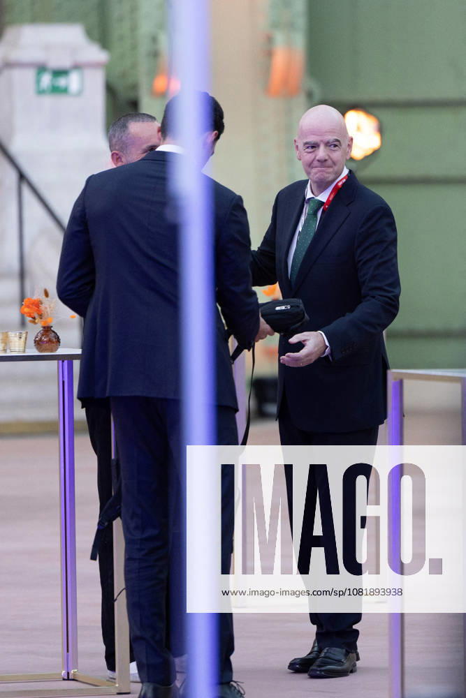Emmanuel Macron And Mohammed Bin Salman Attend Esports World Cup Closing Ceremony - Paris President of FIFA Gianni Infantino during the closing ceremony of the Esports World Cup at the Grand Palais in Paris, France, 23 August 2026. Photo by Raphael Lafargue ABACAPRESS.COM Paris Ile-de-France France