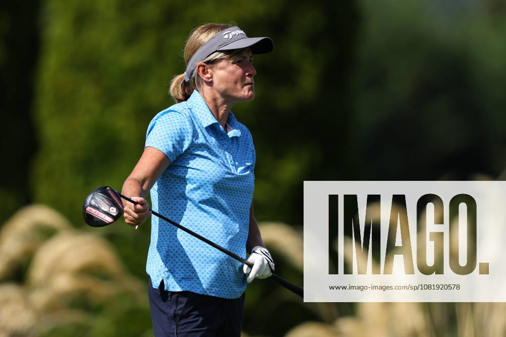 REPRO FREE *PRESS RELEASE NO REPRODUCTION FEE* Australian Spoons All-Ireland Final, Longford Golf Club, Longford 24 8 2026 A competitor follows her shot down the first A competitor follows her shot down the first 24 8 2026