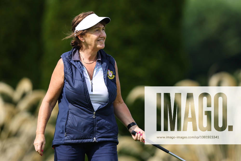 REPRO FREE *PRESS RELEASE NO REPRODUCTION FEE* Australian Spoons All-Ireland Final, Longford Golf Club, Longford 24 8 2026 A member of the Fintona team follows her shot off the first A member of the Fintona team follows her shot off the first 24 8 2026