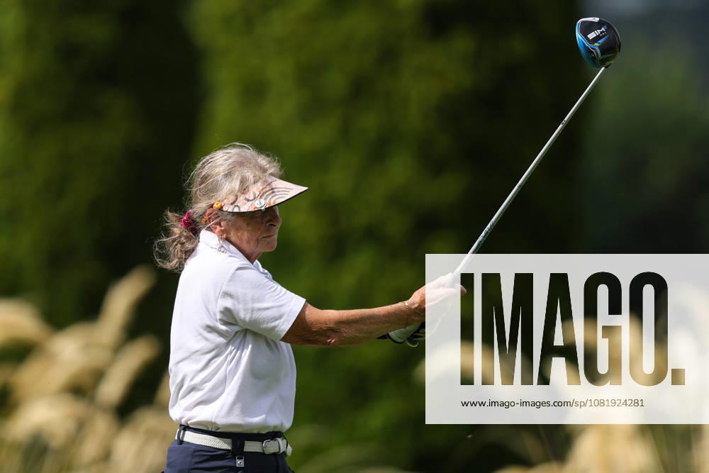 REPRO FREE *PRESS RELEASE NO REPRODUCTION FEE* Australian Spoons All-Ireland Final, Longford Golf Club, Longford 24 8 2026 A member of the Ballinasloe team tees off the first A member of the Ballinasloe team tees off the first 24 8 2026