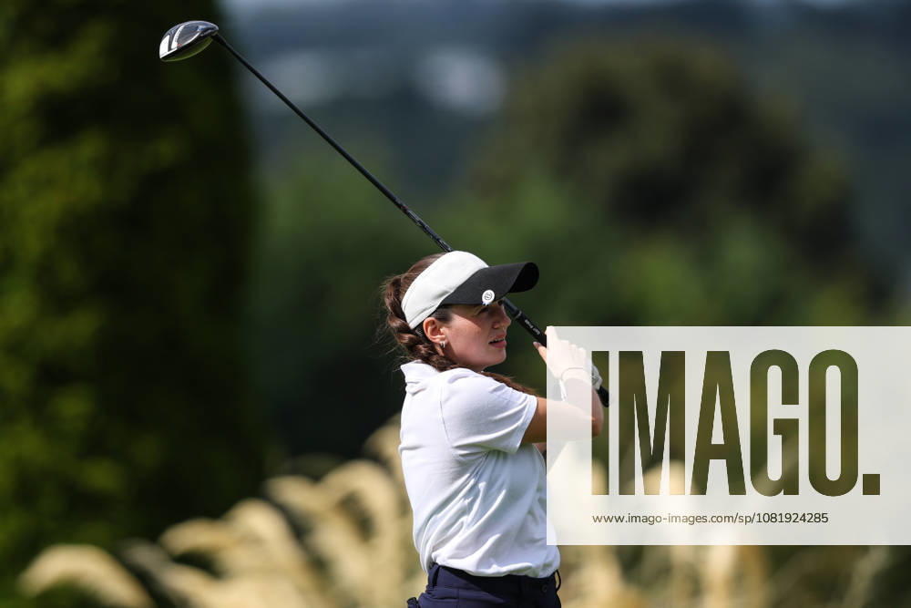 REPRO FREE *PRESS RELEASE NO REPRODUCTION FEE* Australian Spoons All-Ireland Final, Longford Golf Club, Longford 24 8 2026 A member of the Ballinasloe team tees off the first A member of the Ballinasloe team tees off the first 24 8 2026