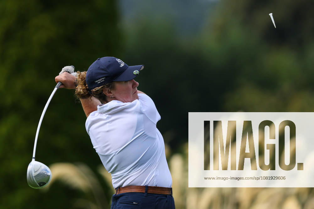 REPRO FREE *PRESS RELEASE NO REPRODUCTION FEE* Australian Spoons All-Ireland Final, Longford Golf Club, Longford 24 8 2026 A member of the Beaverstown team tees off the first A member of the Beaverstown team tees off the first 24 8 2026