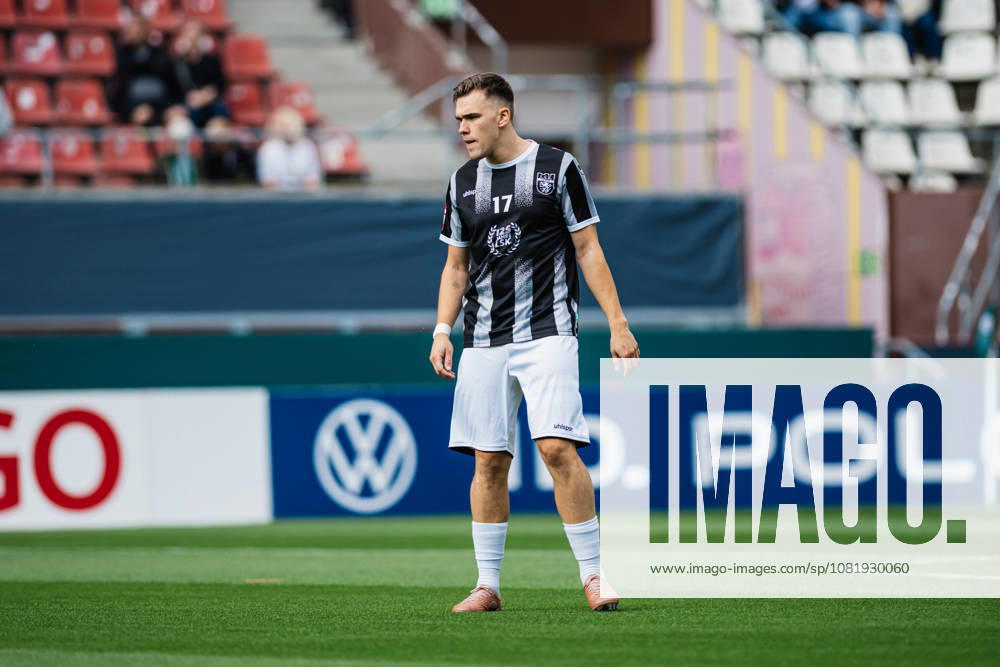 DFB Cup: Lüneburger SK vs. SV Werder Bremen, August 22, 2026; Malte Meyer, Lüneburger SK; Hansa, 17, warming up; soccer; DFB Cup; First Round: Lüneburger SK vs. SV Werder Bremen on August 22, 2026, at Millerntor Stadium, Hamburg. DFB regulations prohibit any use of photographs as image sequences and or quasi-video.