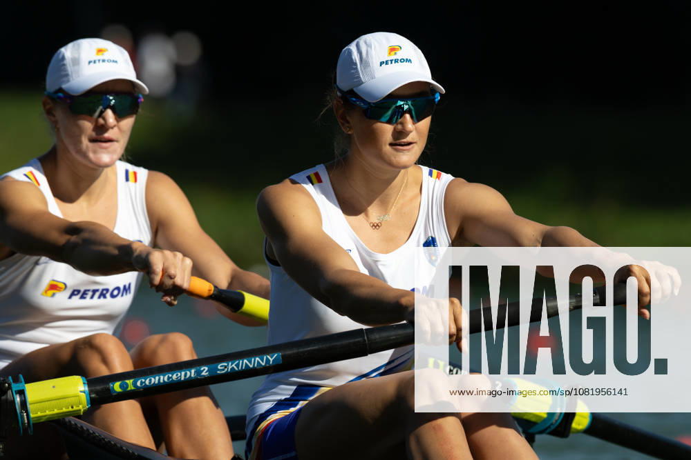 24th August 2026; Bosbaan, Amsterdam, Holland, Netherlands; 2026 World Rowing Championships, Day One; Heat Race; Romania Womens Pair (W2-) with Adriana Adam and Simona Radis AnthonyxBenoit