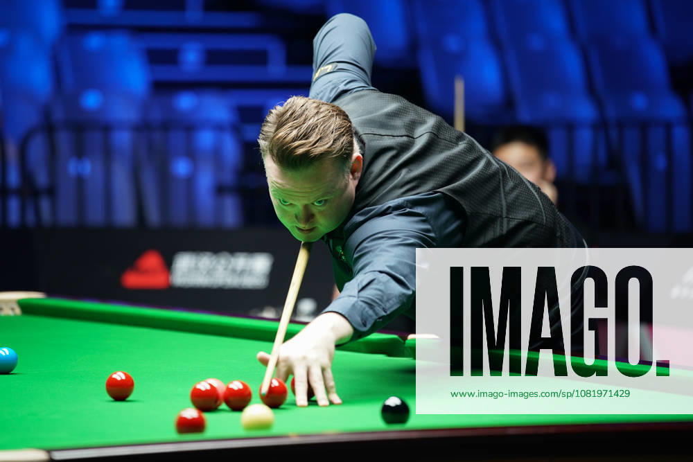 Shaun Murphy of England plays a shot in the third round match against Pang Junxu of China on day 3 of Wuhan Open 2026 at the Optics Valley Gymnasium of Huazhong University of Science and Technology on August 25, 2026 in Wuhan, Hubei Province of China.