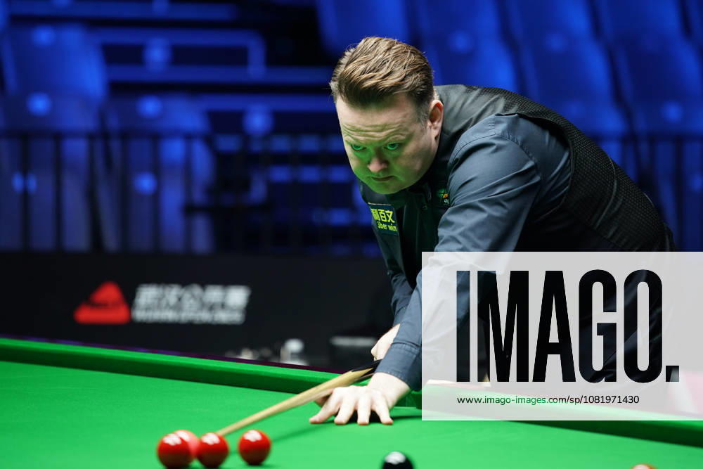 Shaun Murphy of England plays a shot in the third round match against Pang Junxu of China on day 3 of Wuhan Open 2026 at the Optics Valley Gymnasium of Huazhong University of Science and Technology on August 25, 2026 in Wuhan, Hubei Province of China.