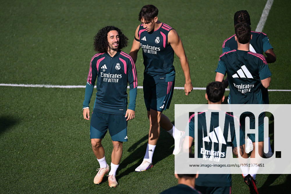 Real Madrid s training session MADRID, SPAIN - AUGUST 25: Marc Cucurella of Real Madrid takes part in a training session at the club s Valdebebas training facilities ahead of their La Liga match against Real Sociedad, on August 25, 2026 in Madrid, Spain. Burak Akbulut Anadolu Madrid Spain. Editorial use only. Please get in touch for any other usage.