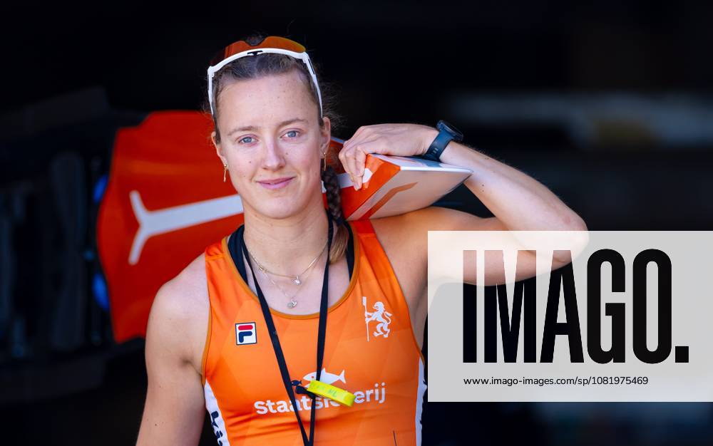 AMSTERDAM - Benthe Boonstra on the second day of the World Rowing Championships at the Bosbaan in the Amsterdam Forest. IRIS VAN DEN BROEK ANP ANPxSportx IVx 566240245 originalFilename: 566240245