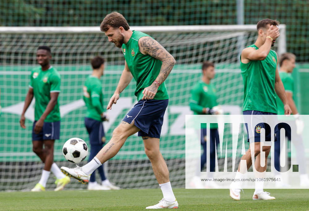 SOCCER - UEFA ECL, Rapid vs Hearts VIENNA,AUSTRIA,25.AUG.26 - SOCCER - UEFA Conference League, play-off, SK Rapid Wien vs Heart of Midlothian FC, preview, training Rapid. Image shows Jannes Horn (Rapid). GEPAxpictures Rauthner