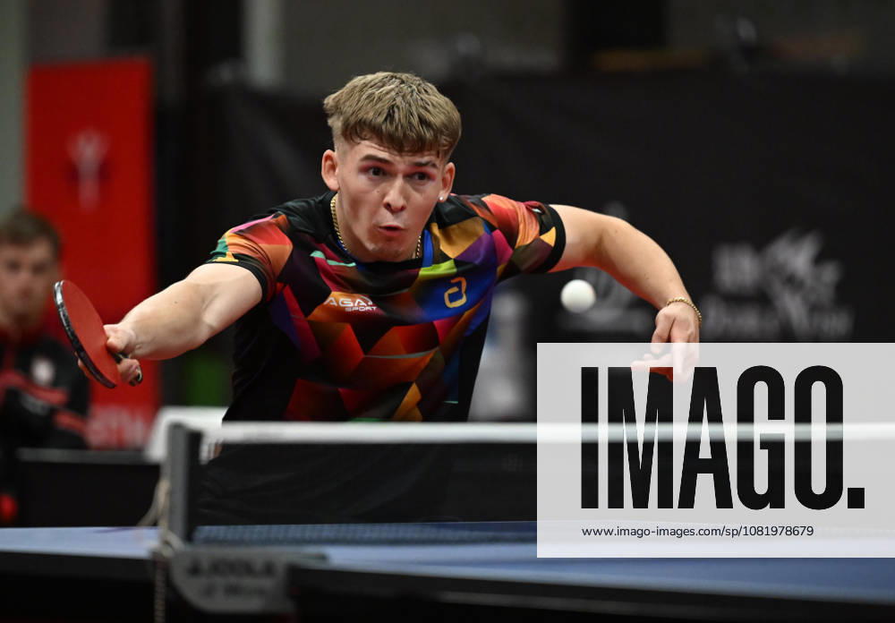 Men s Singles, group 7 of Table tennis, Tischtennis during the WTT Feeder Olomouc, Czech Republic, August 25, 2026. Pictured Milosz Sawczak of Poland. (CTKxPhoto LudekxPerina) CTKPhotoP2026082503519 CTKPhotoP2026082503519