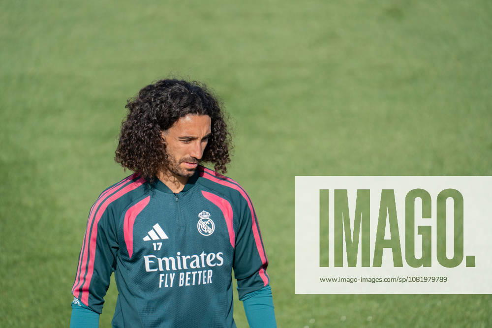 ESP Real Madrid Training Day: Marc Cucurella of Real Madrid during the team s training session ahead of the LaLiga EA Sports match against Real Sociedad at the Real Madrid Training Center in Valdebebas, Madrid, on August 25, 2026, Spain Madrid Spain