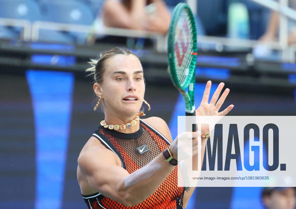 ARYNA SABALENKA during the match mixed doubles round 1 16 final US Open with N. Djokovic (Serbia) against H. Patten (Great Britain) and K. Siniakova (Czech Republic). New York, USA. New York City USA - ZUMAc278 20260825_zsp_c278_002