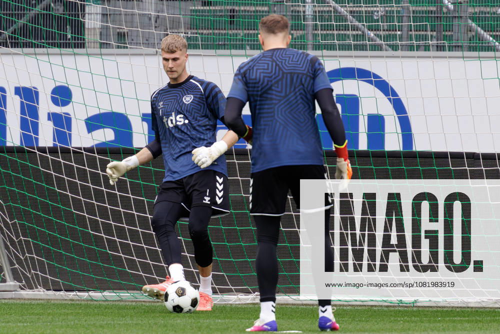 SOCCER - UEFA ECL, Rapid vs Hearts VIENNA,AUSTRIA,25.AUG.26 - SOCCER - UEFA Conference League, play-off, SK Rapid Wien vs Heart of Midlothian FC, preview, training Hearts. Image shows Beau Reus (Hearts). GEPAxpictures Rauthner