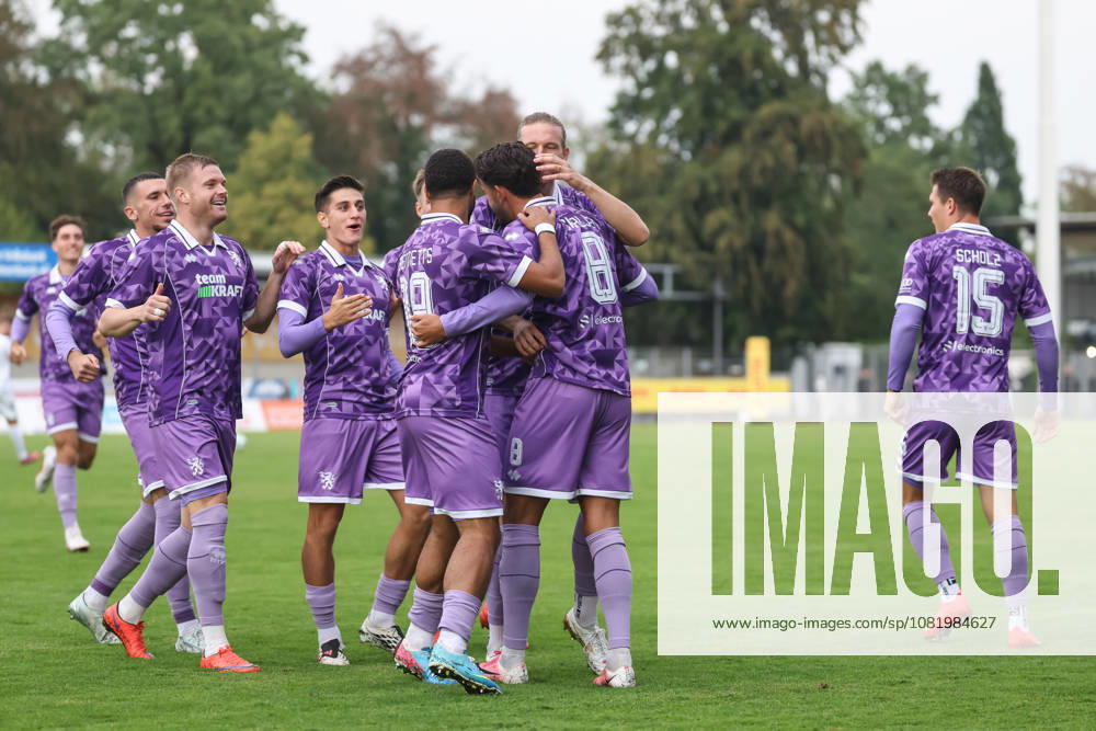 Toto Cup: SV Wacker Burghausen vs. FC Ingolstadt 04; Fredrik Carlsen 8, FCI shot, goal, celebration, score 1-0 in the first minute; Keanan Bennetts 18, FCI Vinko Å apina 41, FCI Emre Gül 5, FCI Lars Lokotsch 13, FCI Ognjen Drakulic 30, FCI Toto Cup SV Wacker Burghausen vs. FC Ingolstadt 04, 2026–2027 season