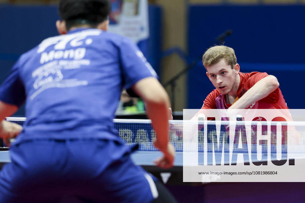 Cedric Meissner of TTC Schwalbe Bergneustadt and Fan Bo Meng of TTC RhoenSprudel Fulda Maberzell battle for the ball during the Men s Table Tennis Bundesliga Match 1 between TTC Schwalbe Bergneustadt and TTC RhoenSprudel Fulda Maberzell, Burstenhalle on August 25, 2026, in Bergneustadt, Germany. Photo by Marco Steinbrenner, DeFodi Images. Cedric Meissner of TTC Schwalbe Bergneustadt and Fan Bo Meng of TTC RhoenSprudel Fulda Maberzell battle for the ball during the 1st Men’s Table Tennis Bundesliga match between TTC Schwalbe Bergneustadt and TTC RhoenSprudel Fulda Maberzell at the Burstenhalle on August 25, 2026, in Bergneustadt, Germany. Photo by Marco Steinbrenner, DeFodi Images. Photo by Marco Steinbrenner, DeFodi Images