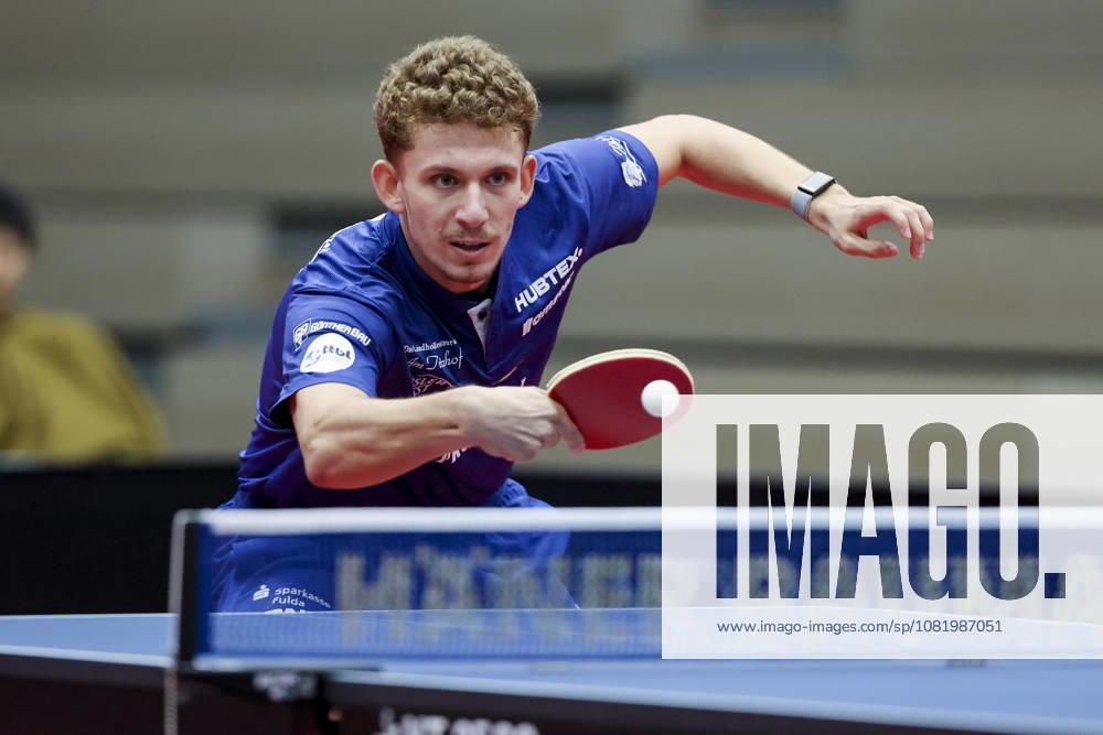 Andrei Teodor Istrate of TTC RhoenSprudel Fulda Maberzell controls the ball during the Men s Table Tennis Bundesliga Match 1 between TTC Schwalbe Bergneustadt and TTC RhoenSprudel Fulda Maberzell, Burstenhalle on August 25, 2026, in Bergneustadt, Germany. Photo by Marco Steinbrenner, DeFodi Images. Andrei Teodor Istrate of TTC RhoenSprudel Fulda Maberzell controls the ball during the 1st Men’s Table Tennis Bundesliga match between TTC Schwalbe Bergneustadt and TTC RhoenSprudel Fulda Maberzell at Burstenhalle on August 25, 2026 in Bergneustadt, Germany Photo by Marco Steinbrenner, DeFodi Images Photo by Marco Steinbrenner, DeFodi Images