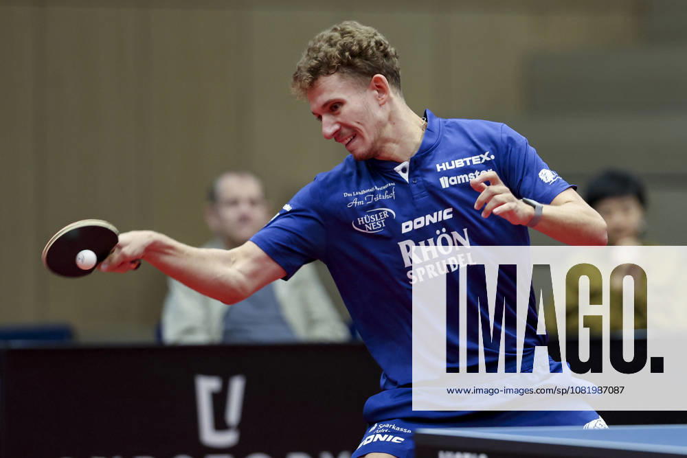Andrei Teodor Istrate of TTC RhoenSprudel Fulda Maberzell controls the ball during the Men s Table Tennis Bundesliga Match 1 between TTC Schwalbe Bergneustadt and TTC RhoenSprudel Fulda Maberzell, Burstenhalle on August 25, 2026, in Bergneustadt, Germany. Photo by Marco Steinbrenner, DeFodi Images. Andrei Teodor Istrate of TTC RhoenSprudel Fulda Maberzell controls the ball during the Men’s Table Tennis Bundesliga match between TTC Schwalbe Bergneustadt and TTC RhoenSprudel Fulda Maberzell at Burstenhalle on August 25, 2026 in Bergneustadt, Germany Photo by Marco Steinbrenner, DeFodi Images Photo by Marco Steinbrenner, DeFodi Images