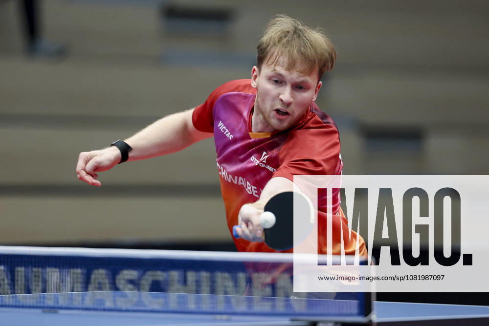 Benedikt Duda of TTC Schwalbe Bergneustadt controls the ball during the Men s Table Tennis Bundesliga Match between TTC Schwalbe Bergneustadt and TTC RhoenSprudel Fulda Maberzell, Burstenhalle on August 25, 2026, in Bergneustadt, Germany. Photo by Marco Steinbrenner, DeFodi Images. Benedikt Duda of TTC Schwalbe Bergneustadt controls the ball during the 1st Men’s Table Tennis Bundesliga match between TTC Schwalbe Bergneustadt and TTC RhoenSprudel Fulda Maberzell at Burstenhalle on August 25, 2026 in Bergneustadt, Germany Photo by Marco Steinbrenner, DeFodi Images Photo by Marco Steinbrenner, DeFodi Images