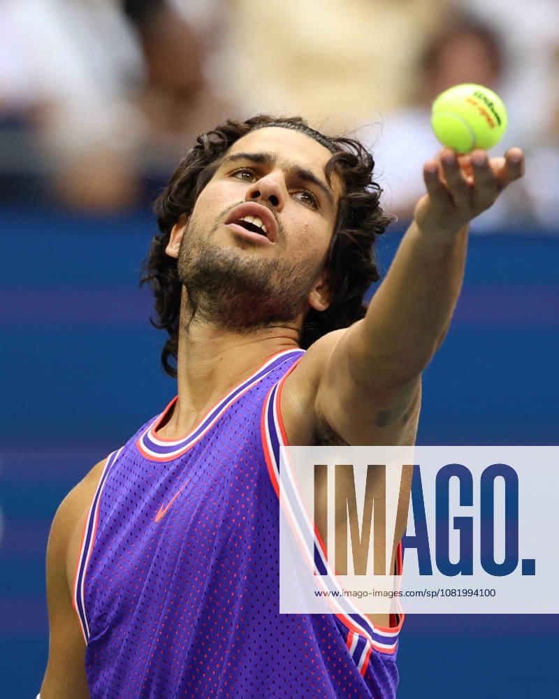 CARLOS ALCARAZ of Spain during the match in the first round mixed doubles of US Open with S. Williams of USA against E. Routliffe of New Zealand and L. Glasspool of Great Britain. New York, USA. New York City USA - ZUMAc278 20260825_zsp_c278_028