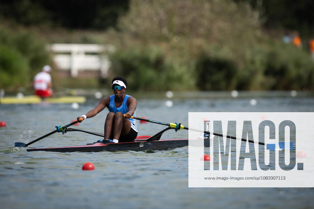 26th August 2026; Bosbaan, Amsterdam, Holland, Netherlands; 2026 World Rowing Championships, Day Three; Heat; Somalia Mens Single Sculls (M1x) with Abdirahman Hassan AnthonyxBenoit