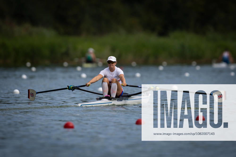 26th August 2026; Bosbaan, Amsterdam, Holland, Netherlands; 2026 World Rowing Championships, Day Three; Heat; Great Britain Womens Single Sculls (W1x) with Lauren Henry AnthonyxBenoit