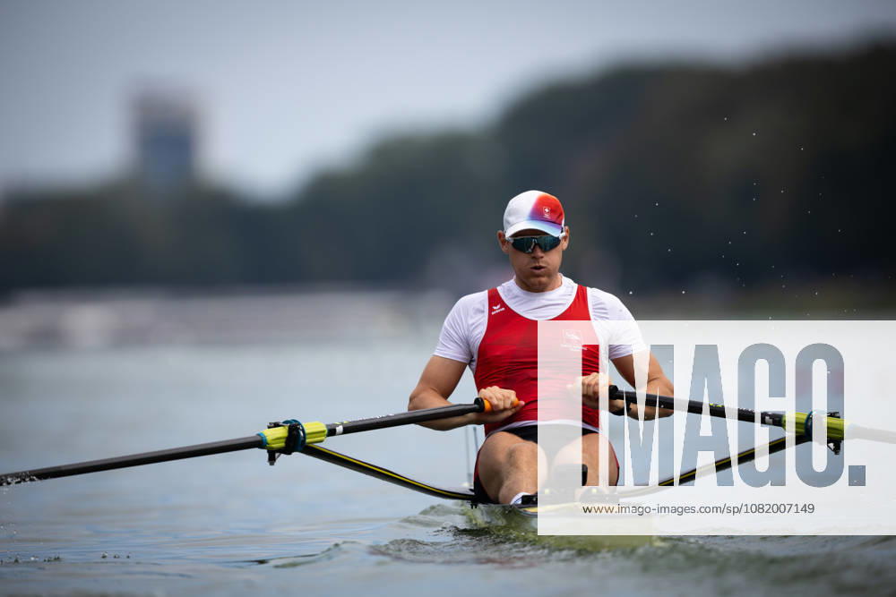 26th August 2026; Bosbaan, Amsterdam, Holland, Netherlands; 2026 World Rowing Championships, Day Three; Heat; Switzerland Mens Single Sculls (M1x) with Kai Schaetzle AnthonyxBenoit