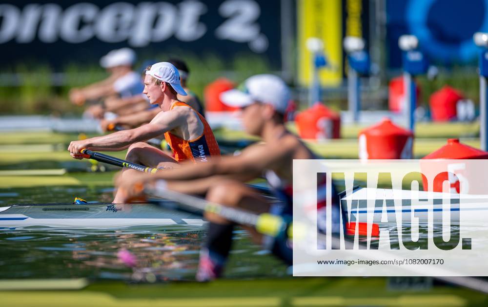 AMSTERDAM - Cornelus Palsma in action in the lightweight women s single scull event on the third day of the World Rowing Championships at the Bosbaan in the Amsterdam Forest. IRIS VAN DEN BROEK ANP ANPxSportx IVx 566308536 originalFilename: 566308536
