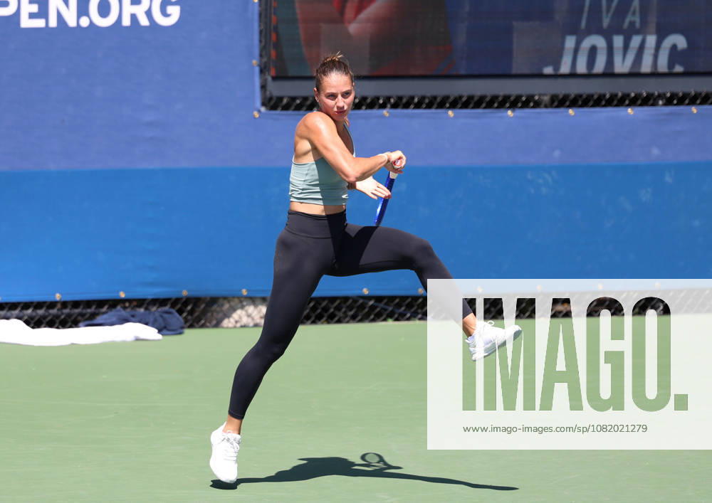 MARTA KOSTYUK of Ukraine during practise session before US Open. New York, USA. Tennis: US Open - Marta Kostyuk - ZUMAc278 20260826_zsp_c278_003