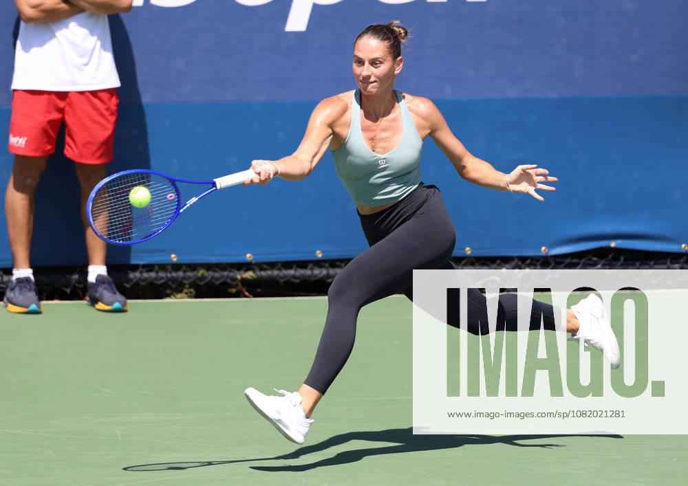 MARTA KOSTYUK of Ukraine during practise session before US Open. New York, USA. Tennis: US Open - Marta Kostyuk - ZUMAc278 20260826_zsp_c278_004