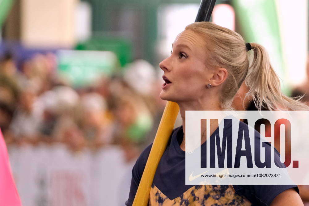 American pole vaulter Katie Moon during Weltklasse 2026, the Zurich stage of Diamond League held in Zurich Main Station Dübendorf Dürrbach Zürich Schweiz